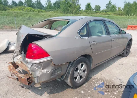 2007 Chevrolet Impala Lt from USA, damaged, VIN 2G1WT58N079263127